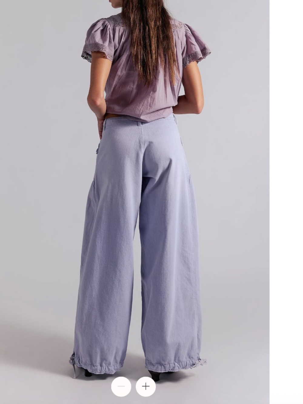NWT Free People We The Free Lotus Balloon Jeans - Picture 2 of 9